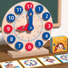 Children's Learning Teaching Aids Kindergarten Learning Clock And Time Cognitive Model Toy